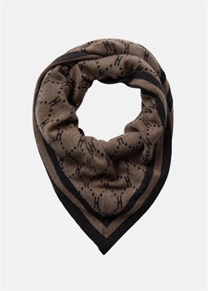 Hype The Detail triangle scarf Taupe